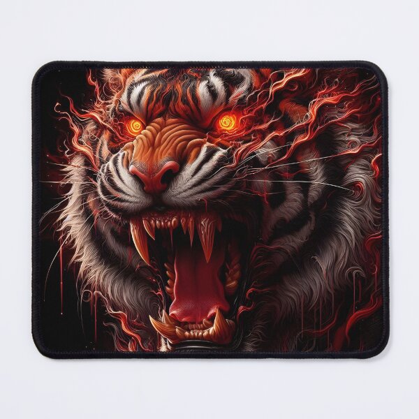 Item preview, Wild Fire Tiger designed and sold by GalleryBrisArt.