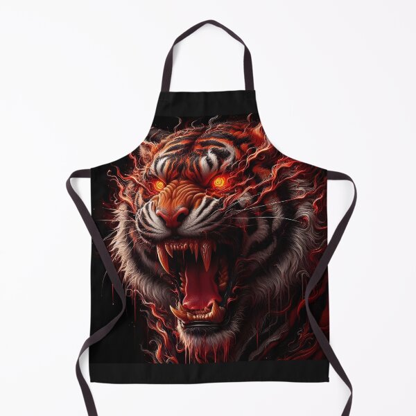 Item preview, Wild Fire Tiger designed and sold by GalleryBrisArt.