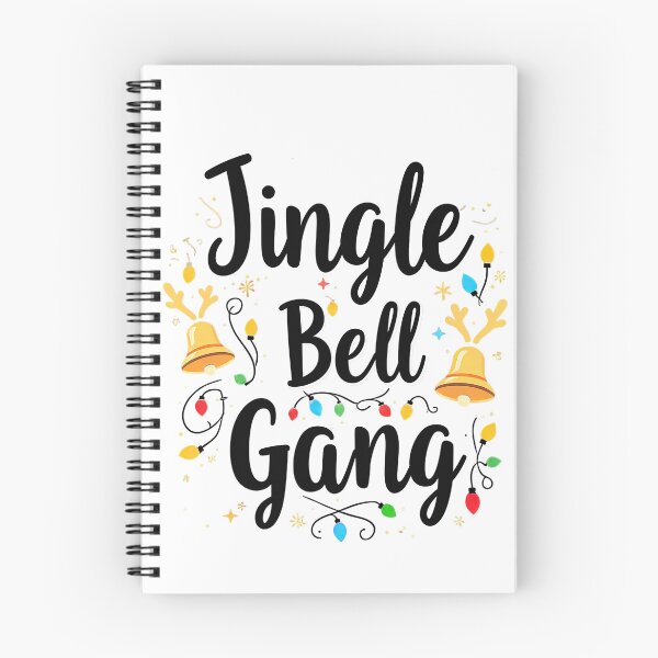 Item preview, Jingle Bell Gang: Teaming Up for Christmas Tasks with Lights and Bells - Family Friendly - Christmas Lovers - For T-Shirt, Hoodie And More - Yellow, Blue, Green, Red, Black designed and sold by MUGpro.