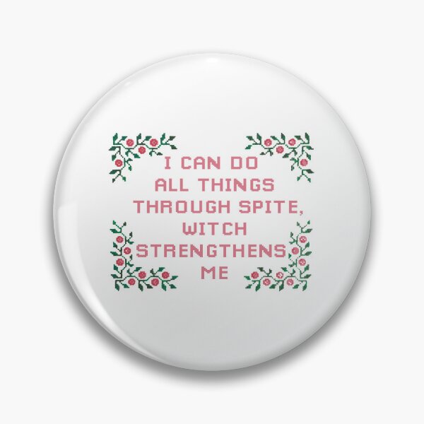 Item preview, I can do all things through spite, witch strengthens me designed and sold by remerasnerdas.