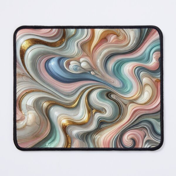Item preview, Swirling, colorful marble textures with a blend of pastel and metallic tones. designed and sold by MZCREATIONS144.