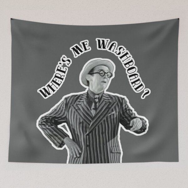 Item preview, Arthur Atkinson - The Fast Show - "Where's Me Washboard?" designed and sold by curseofkazar.