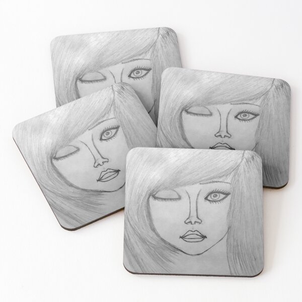 Item preview, Winking girl  designed and sold by McFleur's Lens.
