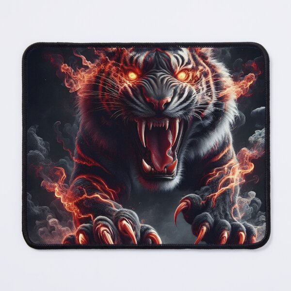 Item preview, Wild Fire Tiger designed and sold by GalleryBrisArt.