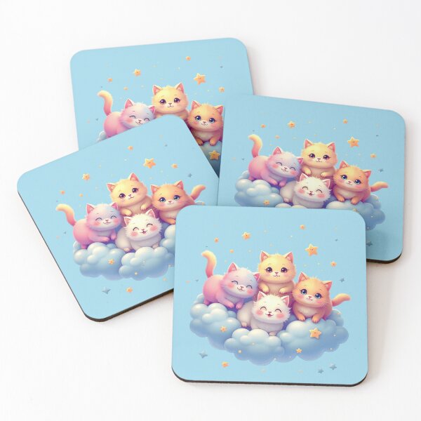 Item preview, Kitten on the cloud designed and sold by PattaZone.