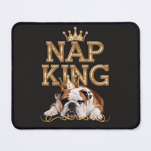 Item preview, Nap King, English Bulldog designed and sold by Crafty Capers Drift.