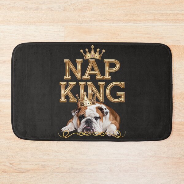Item preview, Nap King, English Bulldog designed and sold by Crafty Capers Drift.