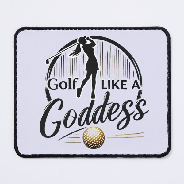 Item preview, Female Golf Champion - Golf Like a Goddess designed and sold by PawtopiaDesigns.