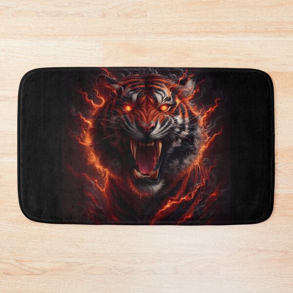 Item preview, Wild Fire Tiger designed and sold by GalleryBrisArt.