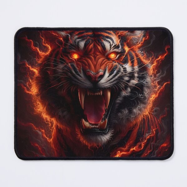 Item preview, Wild Fire Tiger designed and sold by GalleryBrisArt.