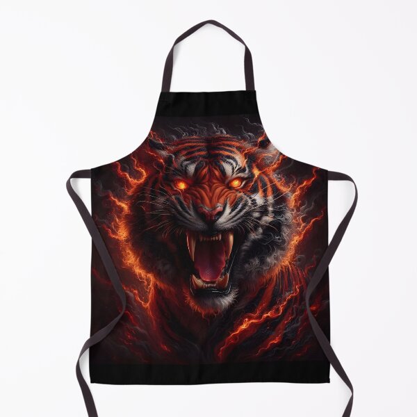 Item preview, Wild Fire Tiger designed and sold by GalleryBrisArt.