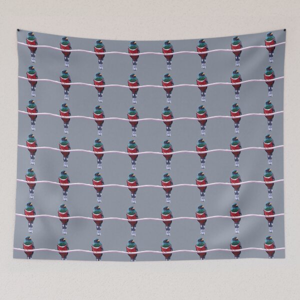 Item preview, Masked Trogon (Grey) designed and sold by okaymoose.