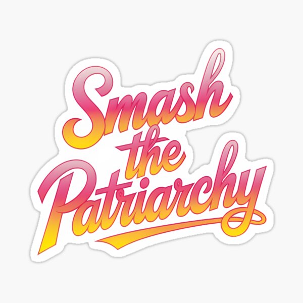 Item preview, Smash the patriarchy feminist quote designed and sold by BuxomBabe21.