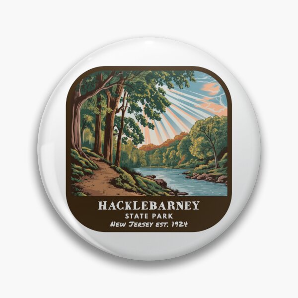 Artikelvorschau, Vintage Hacklebarney State Park (Staatspark von New Jersey) entworfen und verkauft von RabbitK.