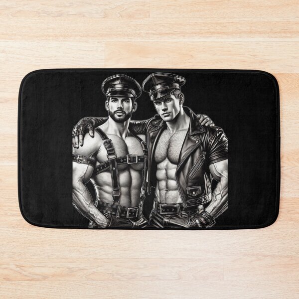 Artikelvorschau, Gay Leather Daddies Deutsche Lederbiker Stolz Grafikdesign entworfen und verkauft von ItsAKinkThing.