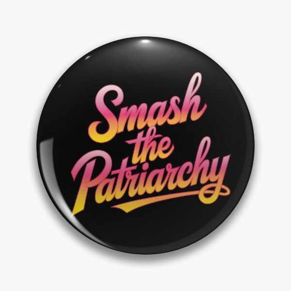 Item preview, Smash the patriarchy feminist quote designed and sold by BuxomBabe21.