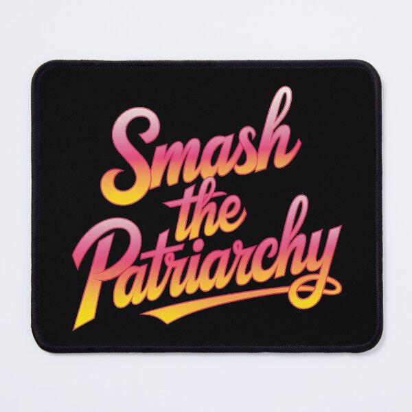 Item preview, Smash the patriarchy feminist quote designed and sold by BuxomBabe21.