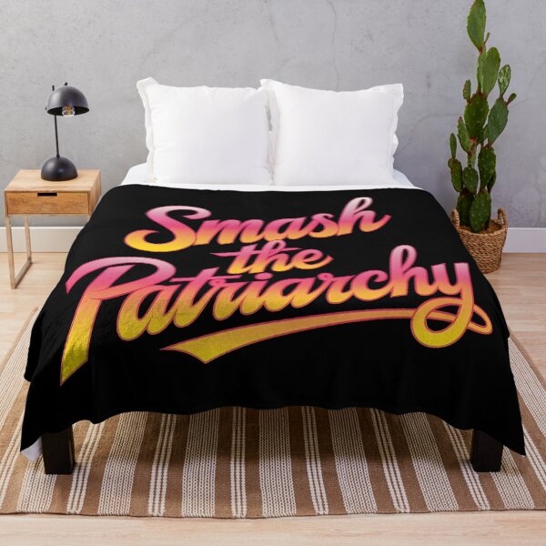 Item preview, Smash the patriarchy feminist quote designed and sold by BuxomBabe21.