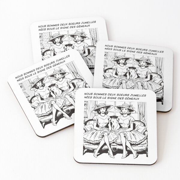 Item preview, 1950s comic-style adaptation of "Demoiselles de Rochefort" designed and sold by Tattee.