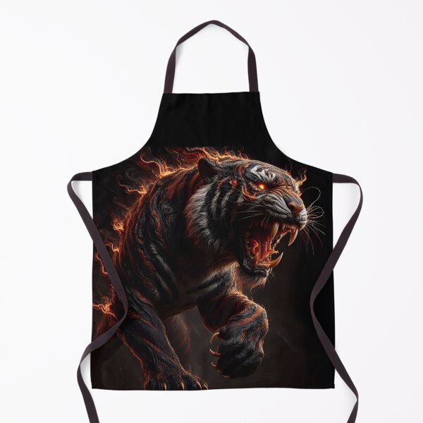 Item preview, Wild Fire Tiger designed and sold by GalleryBrisArt.