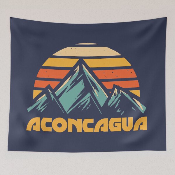 Item preview, Aconcagua Retro Turquoise designed and sold by Esskay Designs.