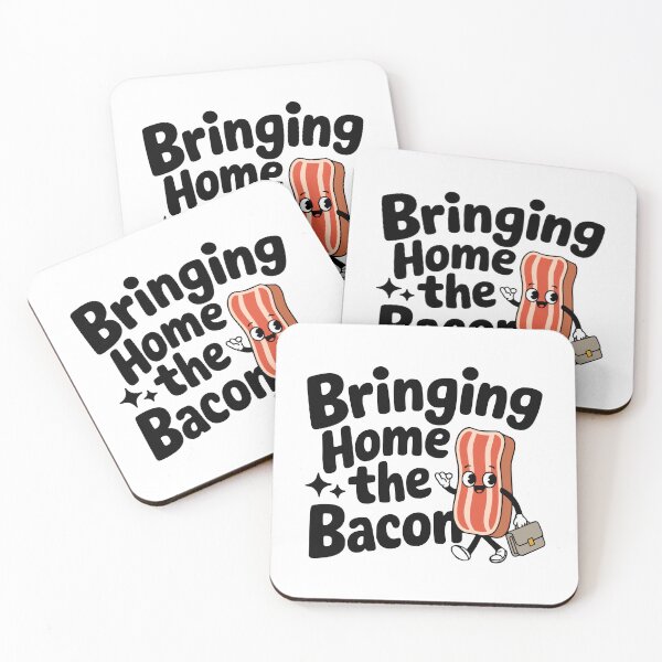 Artikelvorschau, Bringen Sie den Speck nach Hause! Süßes Speck-Wortspiel entworfen und verkauft von PMCreative.