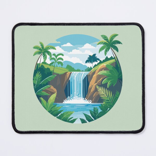 Artikelvorschau, Jungle Cascade entworfen und verkauft von BenShirtDesign.
