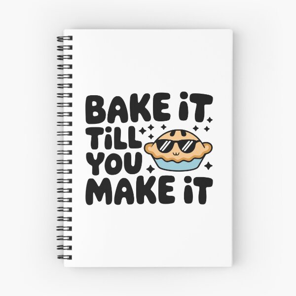 Item preview, Bake It Till You Make It! Cute Pie Baking Pun designed and sold by PMCreative.