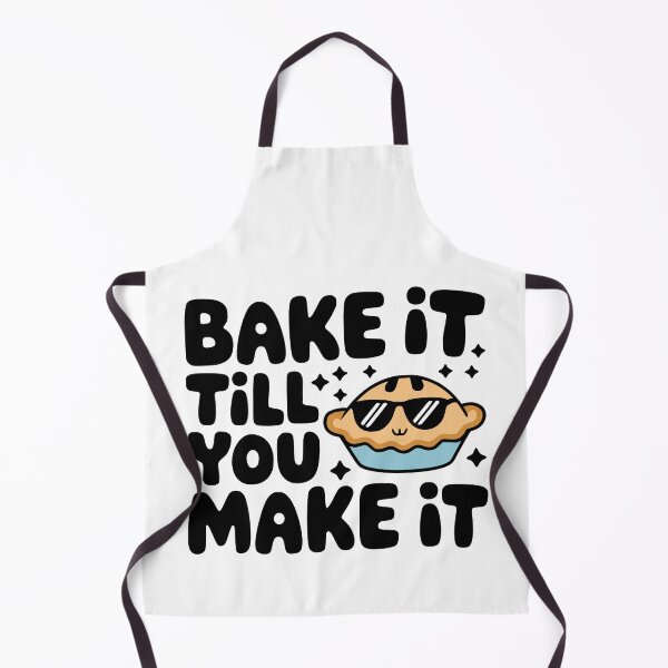 Item preview, Bake It Till You Make It! Cute Pie Baking Pun designed and sold by PMCreative.