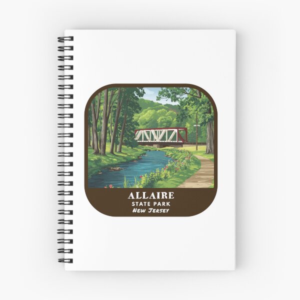 Item preview, Vintage Allaire State Park (New Jersey State Park) designed and sold by RabbitK.
