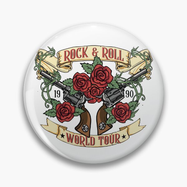 Item preview, Rock & Roll World Tour, Guns & Roses designed and sold by PMSNshop.