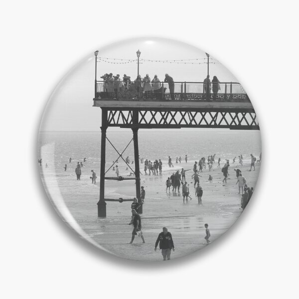 Item preview, Skegness Pier BW designed and sold by Alisonchambers2.