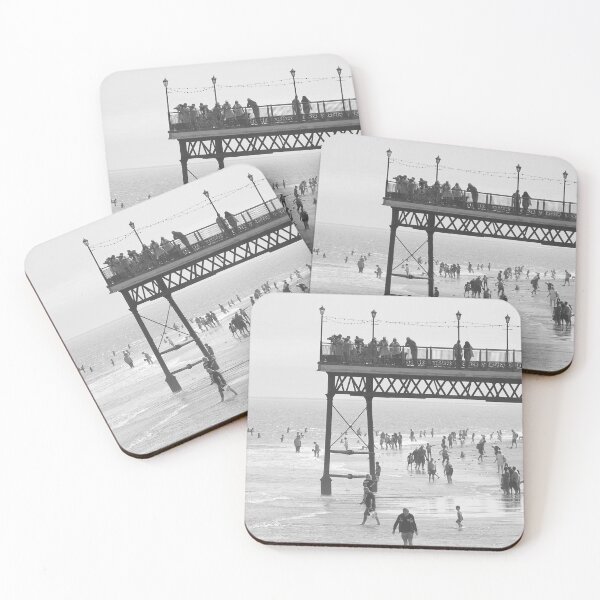 Item preview, Skegness Pier BW designed and sold by Alisonchambers2.