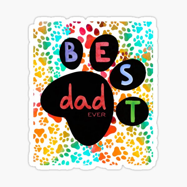 Item preview, The best dog dad and cat dad designed and sold by ewaewadesign.