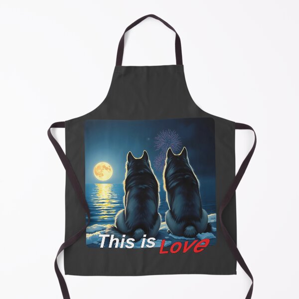 Item preview, Two dogs on New Year's Eve designed and sold by GiCapgraphics.