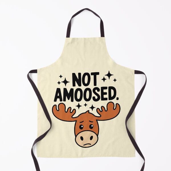 Item preview, Not Amoosed! Cute Moose Pun designed and sold by PMCreative.