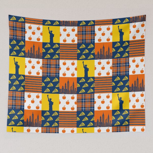 Item preview, New York Collage Pattern designed and sold by bfrench87.