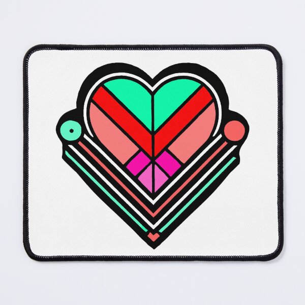 Item preview, Colorful hearts designed and sold by TKLshop.