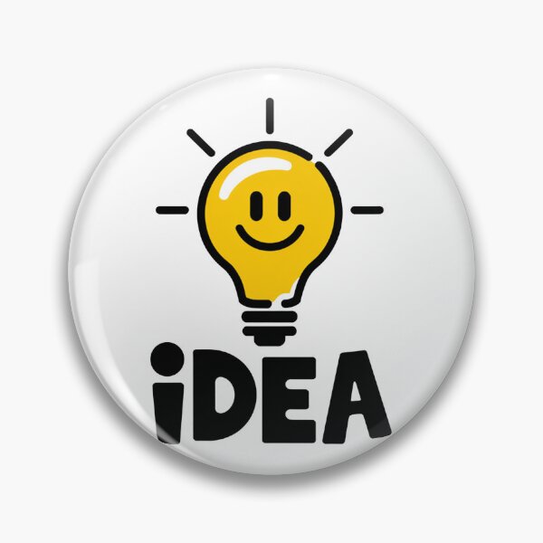 Item preview, Smiling Light Bulb - IDEA designed and sold by MonkiFlipp.