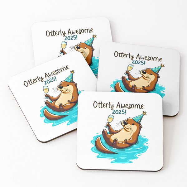 Item preview, otterly awesome happy new year 2025 designed and sold by VividDripCo.
