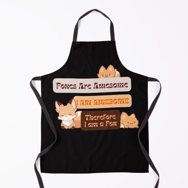 Item preview, Cute foxes - Foxes Are Awesome I am Awesome Therefore I am A Fox designed and sold by paggorek.