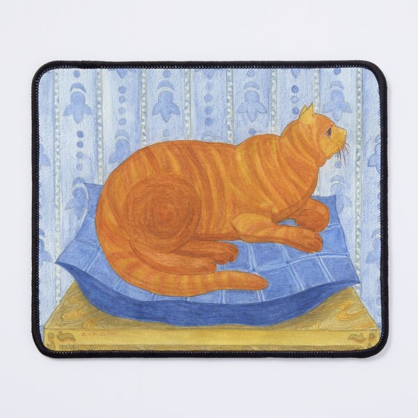 Item preview, A cat on the pillow designed and sold by Roberta Angiolani.
