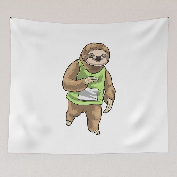 Item preview, Sloth Runner Running Sports designed and sold by Snabdesign84.