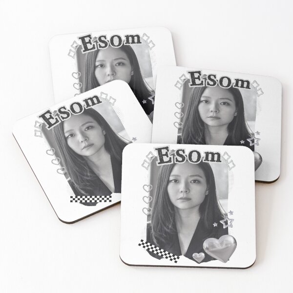 Item preview, Esom Korean Actress Black and White Collage Design designed and sold by AJUNICE STUDIO.