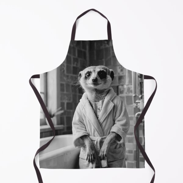 Item preview, Adorable Meerkat in Bathrobe designed and sold by vk09.