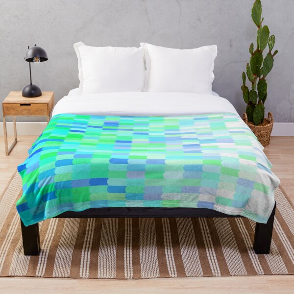 Item preview, teal + white pattern designed and sold by ViciousSector.