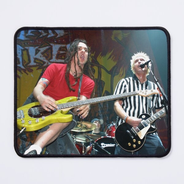 Item preview, Roger Lima and Chris DeMakes - Less Than Jake - Photograph designed and sold by ConcertImages.