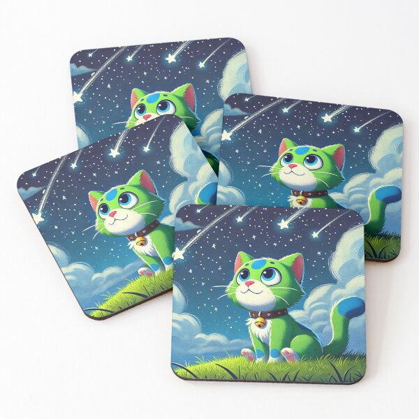 Item preview, Whiskers of the Cosmic Night designed and sold by Sadia  Jannat.
