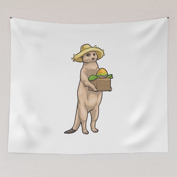 Item preview, Meerkat Easter Easter egg Farmer designed and sold by Snabdesign84.