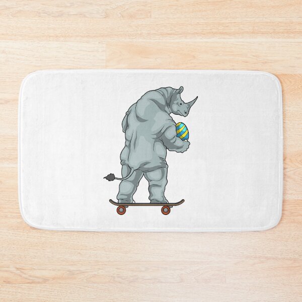 Item preview, Rhino Easter Easter egg Skateboard designed and sold by Snabdesign84.